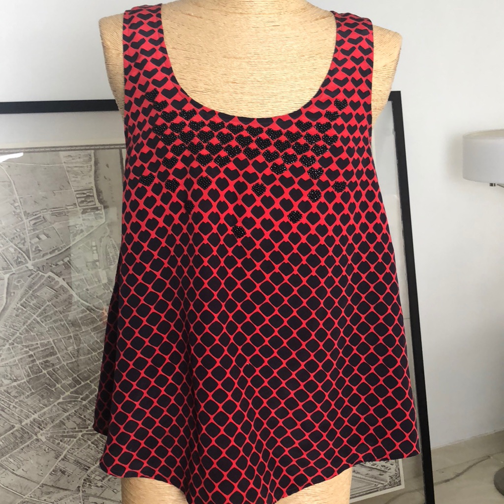 Club Monaco Silk Cross Back Size Xs
